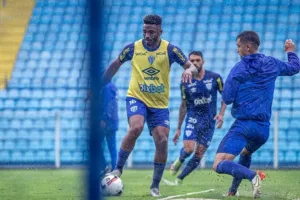 Série B: Jean Cleber lamenta adiamento, mas quer Avaí mais adaptado ao técnico Barroca