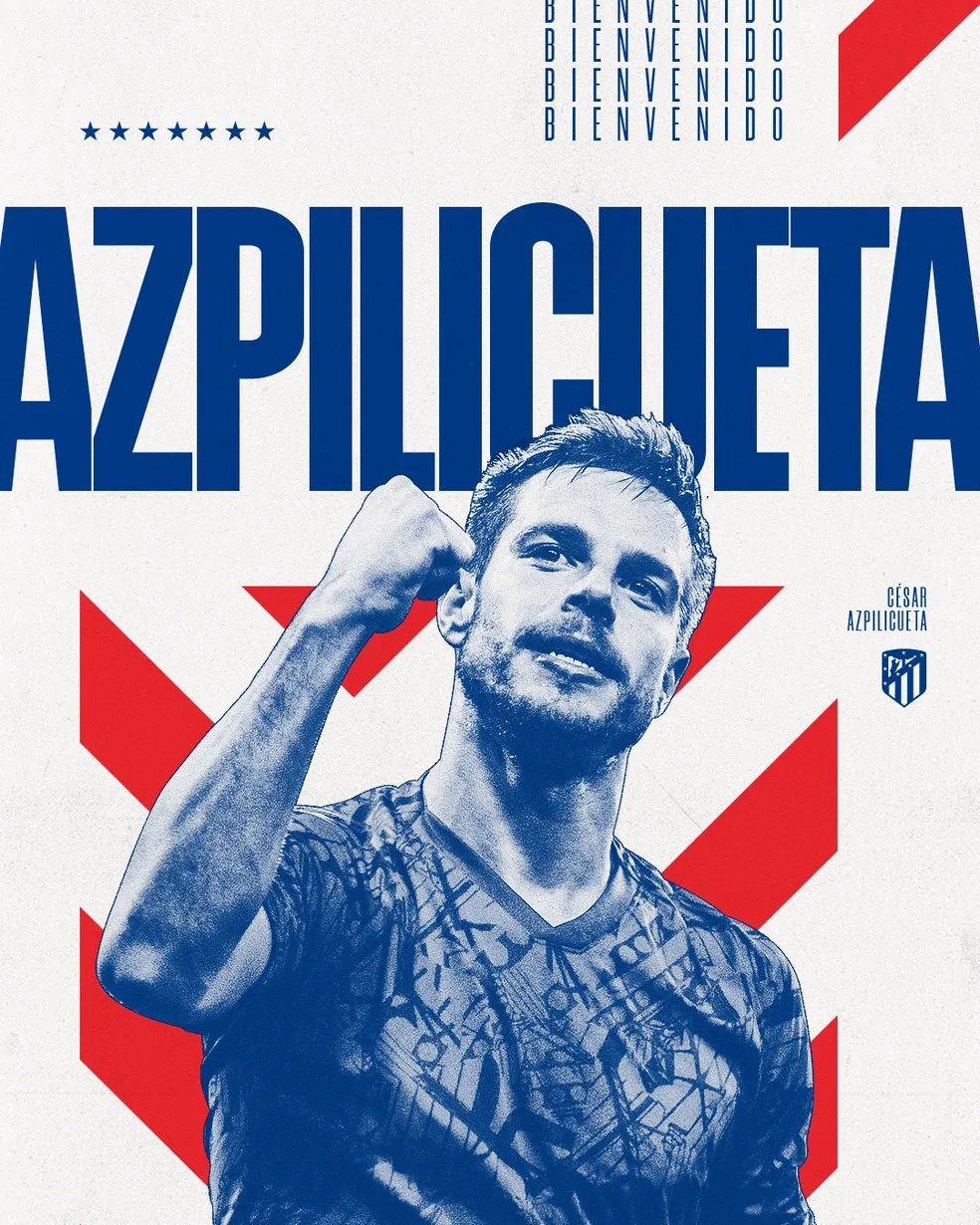 Espanhol: Azpilicueta dá adeus ao Chelsea rumo ao Atlético de Madrid com choro e emocionante mensagem