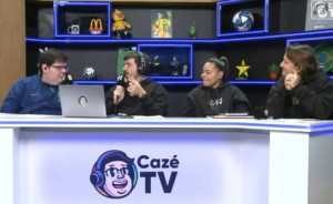 CazéTV quebra recorde de audiência do futebol feminino no YouTube com estreia do Brasil
