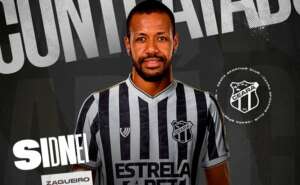 Série B: Ceará anuncia zagueiro Sidnei, ex-Cruzeiro e Goiás