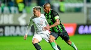 América-MG 1 x 0 Corinthians - Timão perde e terá que reverter resultado na Copa do Brasil