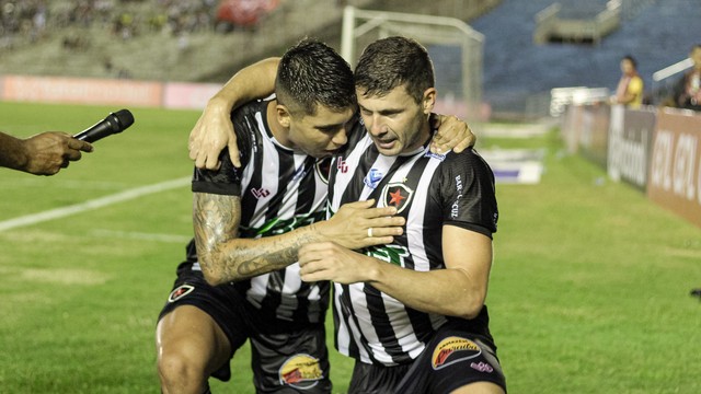 Botafogo-PB vence a Aparecidense-GO pela Série C (Foto: Cristiano Santos / Botafogo-PB)