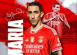 Português: Di María retorna ao Benfica, seu primeiro clube na Europa, após 13 anos