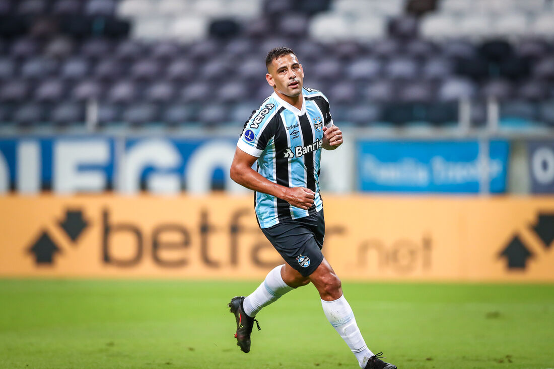 Série B Sport-PE confirma retorno do atacante Diego Souza (Foto: Lucas Uebel/Grêmio)