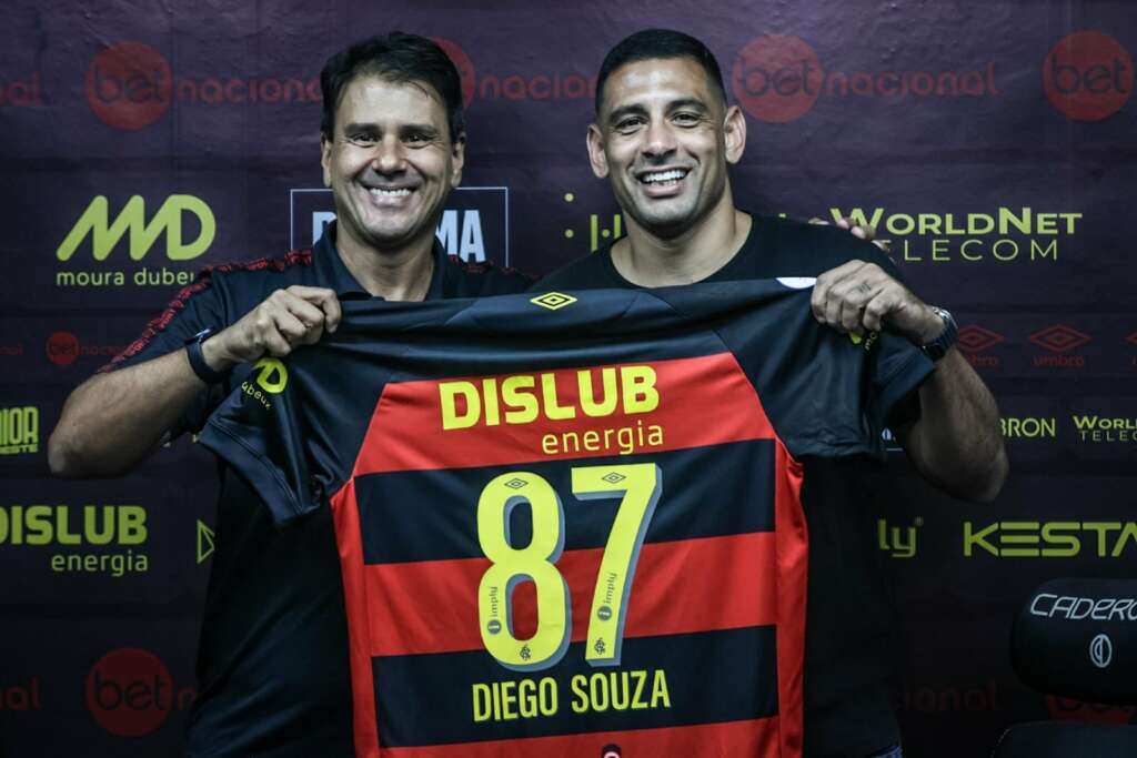 Diego Souza apresentado no Sport