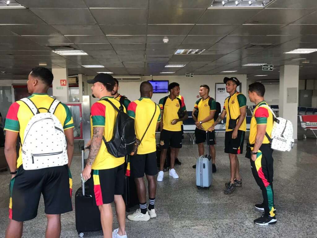 Série B: Sampaio Corrêa encerra preparação para jogo contra o Atlético-GO