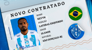 Série C: Paysandu-PA anuncia lateral ex-Náutico, a pedido de Hélio dos Anjos