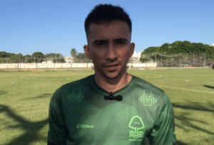 Série C: Esquerdinha estreia pelo Floresta-CE e celebra vitória sobre o Pouso Alegre-MG