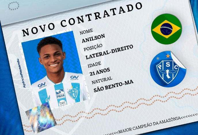 Futebol Interior on X: Manaus contrata volante com passagem de dois anos  pelo clube -   / X