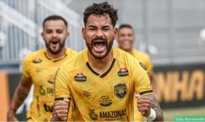 Série C: Capitão marca e Amazonas chega ao décimo jogo de invencibilidade