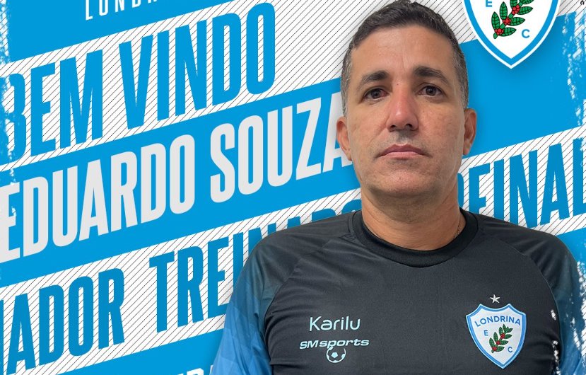 Série B: Londrina anuncia Eduardo Souza como sexto técnico na temporada