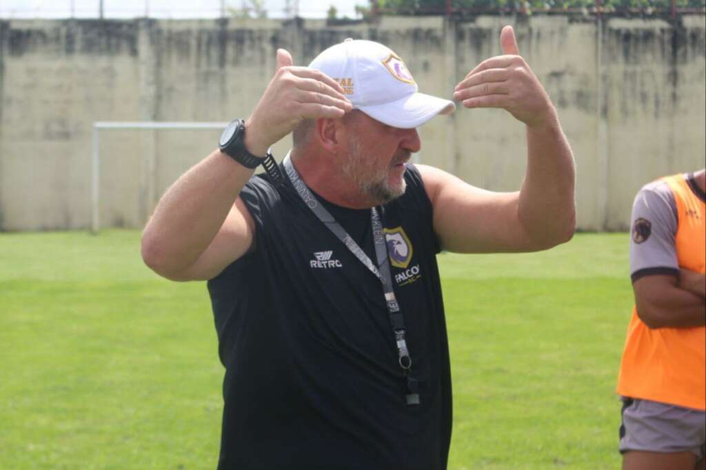 Série D: Luciano Quadros quer Falcon forte em campo e na parte mental para buscar classificação