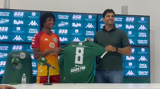 Robgol é apresentado no Guarani