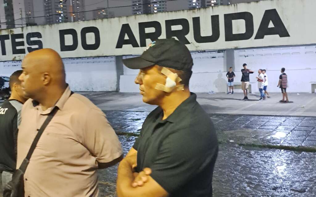 Série D: Santa Cruz pode ser punido por "invasão generalizada" 3 Segurança ferido Santa Cruz