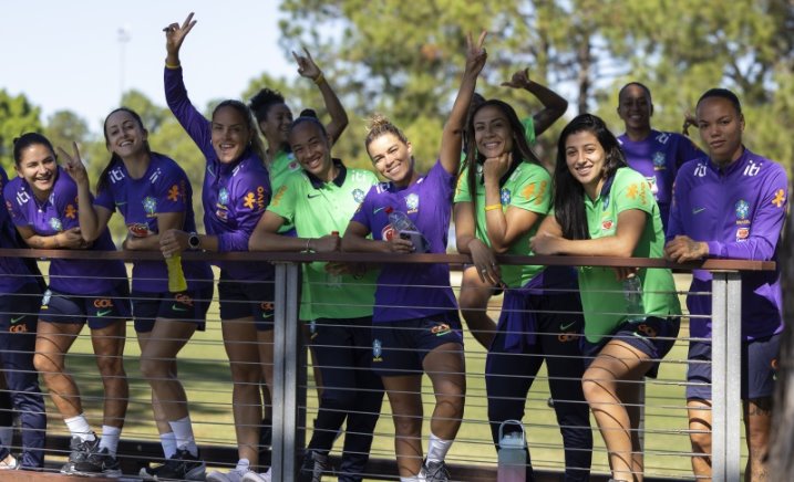 Copa do Mundo: Seleção feminina faz 1ª atividade na Austrália