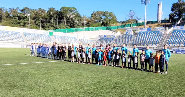 Sub-12 do Verdão sofre revés para Ska Brasil e fica com o vice da