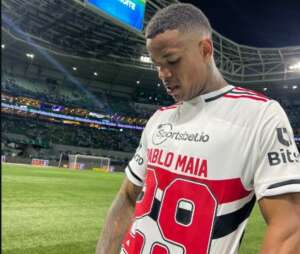 Caio Paulista dedica classificação do São Paulo a Pablo Maia: 'Para ele, para a família dele'