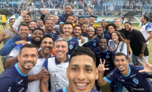 Resende-RJ 1 x 2 Vitória-ES - Classificação dramática da Águia fora de casa