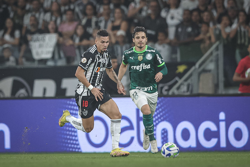 Atlético-MG e Palmeiras se enfrentam pela Libertadores (Foto: Pedro Souza / Atlético)