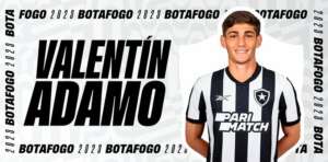 Líder do Brasileirão, Botafogo anuncia contratação de atacante uruguaio de 21 anos