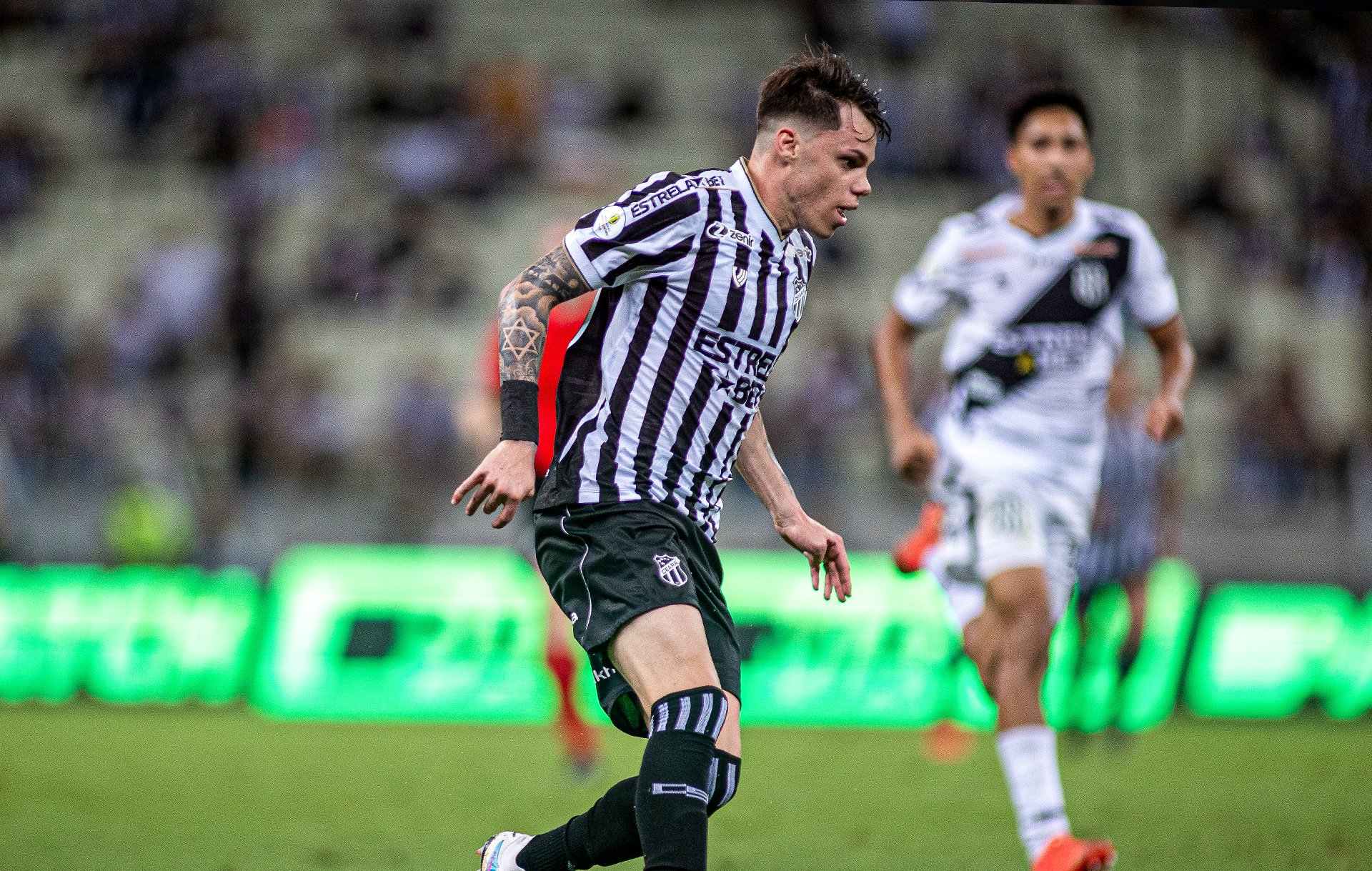 Barletta marcou o gol do Ceará no empate com a Ponte Preta (Foto: Felipe Santos/Ceará)