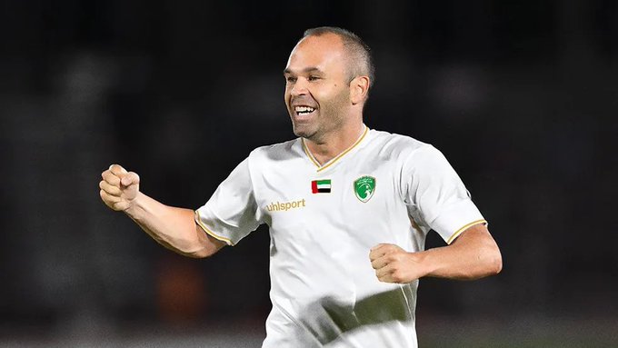 Iniesta Emirates Club