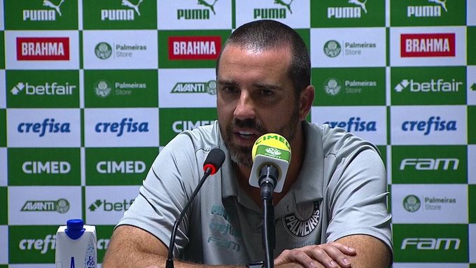 João Martins, auxiliar do Palmeiras, leva gancho de 3 jogos por insinuações e críticas à CBF