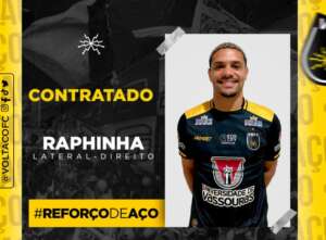 Série C: Volta Redonda anuncia melhor lateral-direito do Baianão
