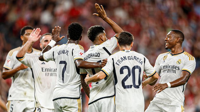 ESPANHOL: Rodrygo marca e Real Madrid vence o Athletic Bilbao na estreia