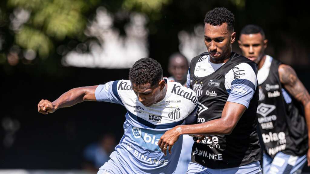 Santos anuncia empréstimos dos encostados Nathan e Bruno Marques para o futebol português