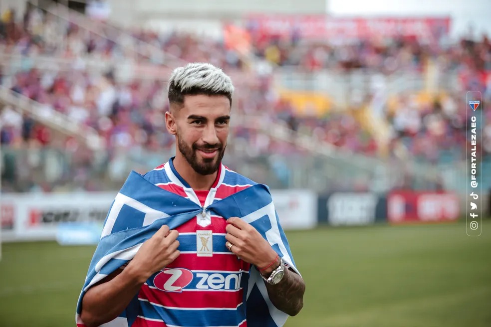 Clube foi punido em negociação com o atacante Lucero junto ao Colo-Colo (Foto: Mateus Lotif / Fortaleza EC)