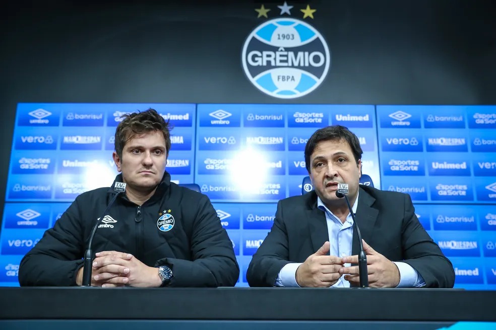 Diretoria do Grêmio busca soluções para concluir orçamento de 2023 (Foto: Lucas Uebel/Grêmio)