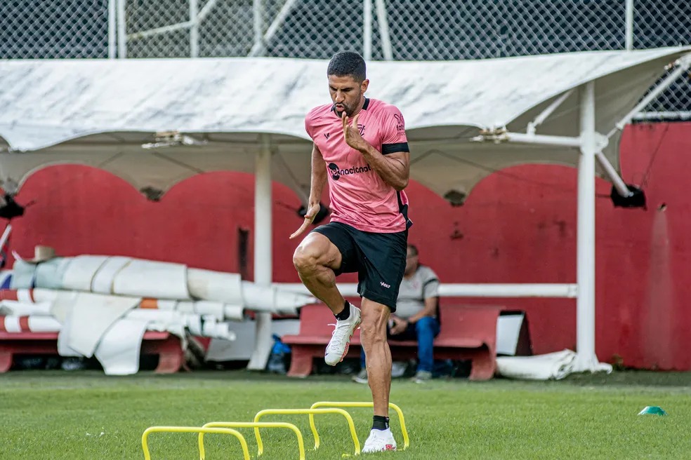 Tréllez deixa Vitória após 28 partidas e seis gols em 2023 (Foto: Victor Ferreira/EC Vitória)