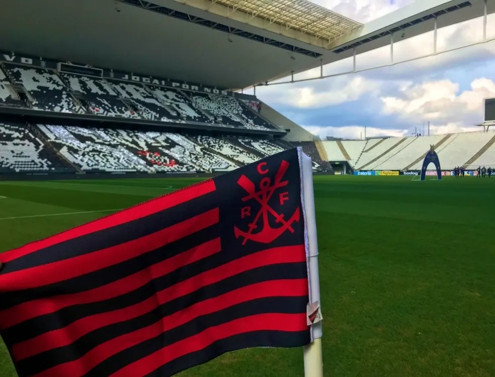 Flamengo quer enfrentar o Athletico-PR na Neo Química Arena (Foto: Divulgação / Flamengo)