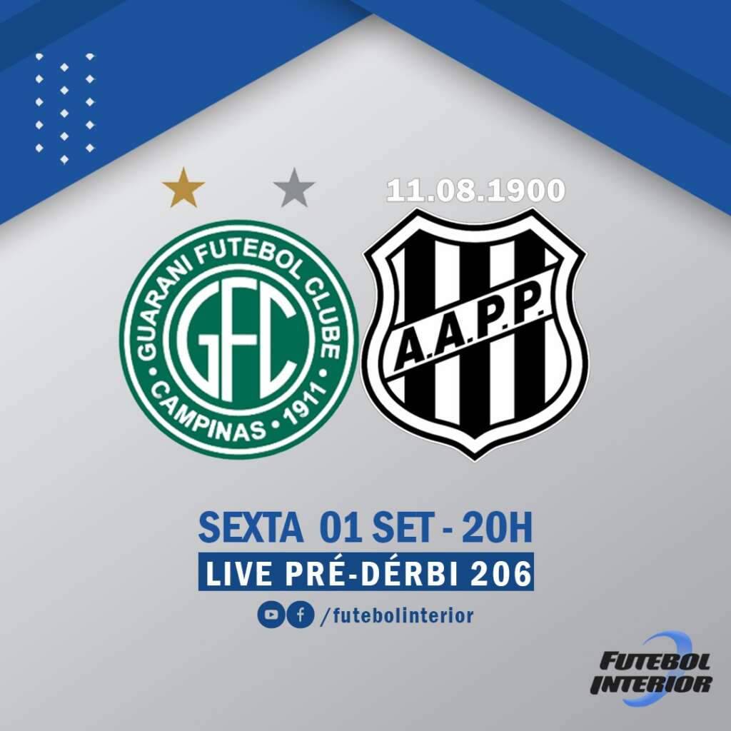 Acompanhe o pré-dérbi nesta sexta-feira na Rádio Futebol Interior