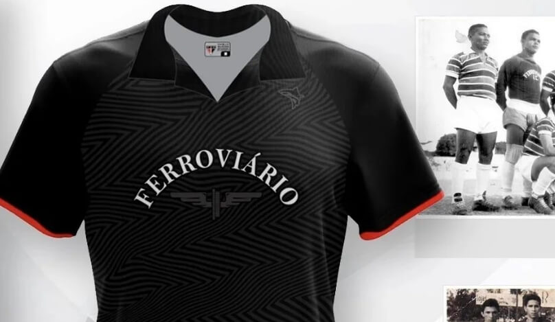 Nova camisa retrô Ferroviário-CE