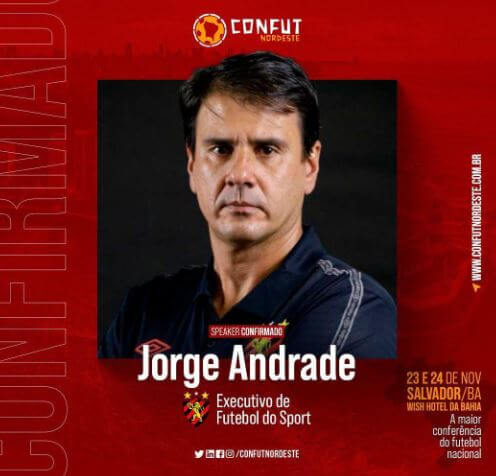 Executivo de Futebol do Sport Recife é confirmado na Confut Nordeste 2023