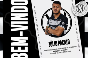 Copa Paulista: XV contrata volante ex-Londrina e Treze-PB