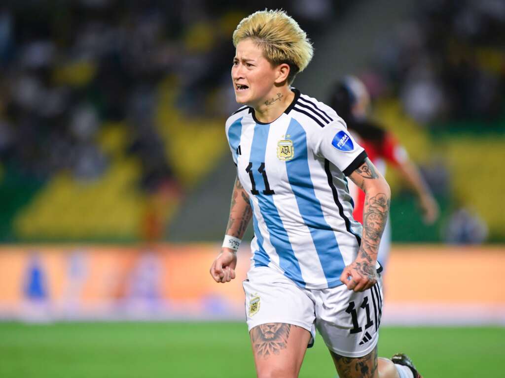 yamila rodriguez da argentina comemora gol sobre o paraguai pela copa america feminina 1659146124151 v2 4x3