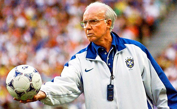 Zagallo apresenta 'evolução favorável', mas continua sem previsão de alta 2 zagallo selecao brasileira