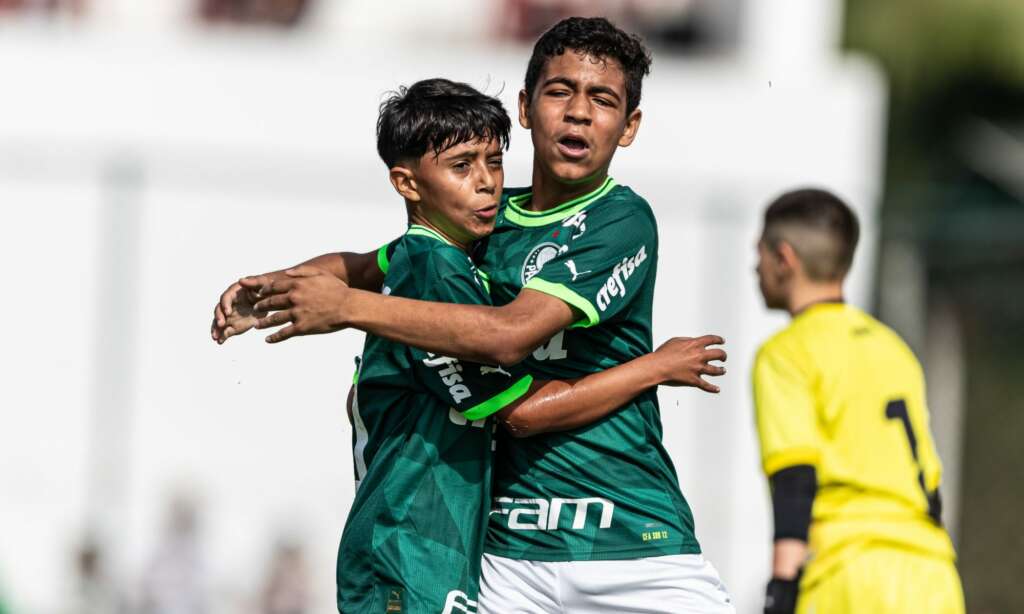 Palmeiras vence no campo e nos pênaltis no Campeonato Paulista Sub-14 (Foto: Divulgação/Palmeiras)