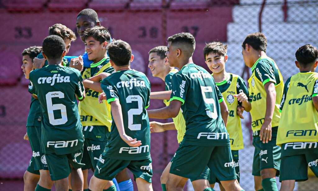 Palmeiras leva a melhor no campo e nos pênaltis pelo Campeonato Paulista Sub-12 (Foto: Divulgação/Palmeiras)