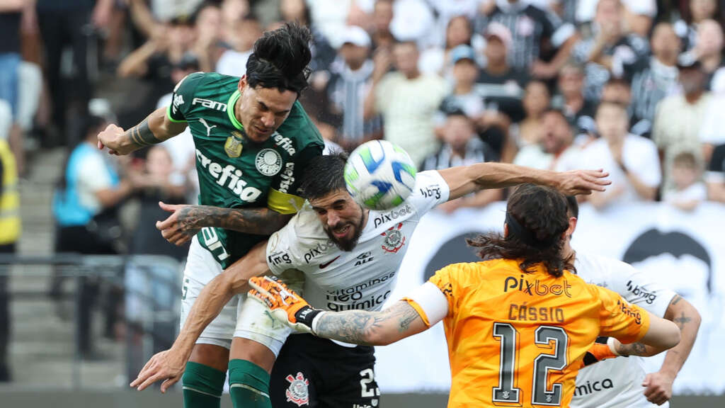 Corinthians e Palmeiras ficam no empate pelo Brasileirão (Foto: Divulgação/Palmeiras)