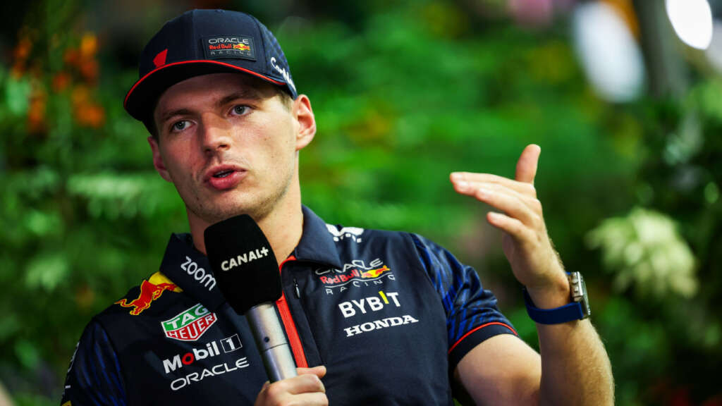 Mais rápido do dia, Verstappen comemora reação da Red Bull no GP do Japão de F-1