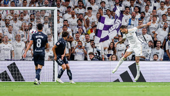 ESPANHOL: Real Madrid vence Real Sociedad de virada e mantém os 100%