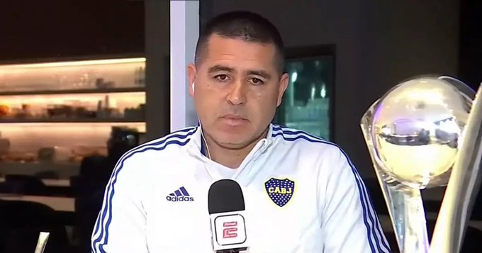Riquelme defende Cavani no Boca Juniors antes de semifinal com Palmeiras: ‘Exemplo’