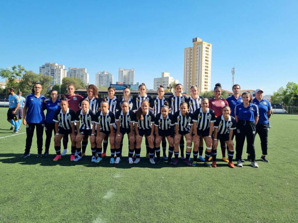 PAULISTA FEMININO SUB 20: Santos goleia EC São Bernardo no jogo de estreia