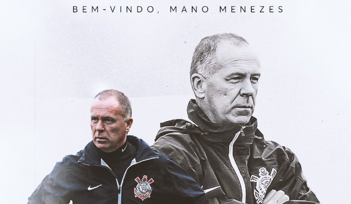 Técnico Mano Menezes retorna ao Corinthians após 9 anos