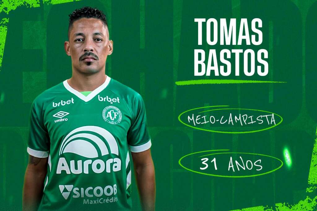 Série B: Chapecoense segue rumor e oficializa chegada de meia Tomas Bastos