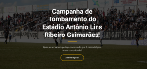 Torcida do União Barbarense faz campanha por tombamento da Toca do Leão